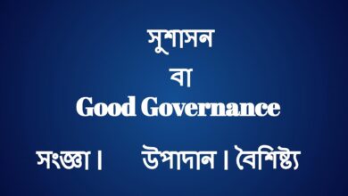 Photo of Good Governance বা সুশাসন বলতে কি বুঝায়?