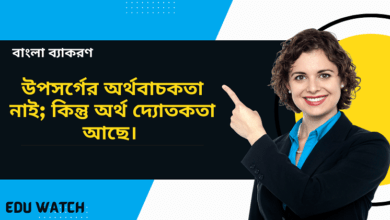 Photo of উপসর্গের অর্থবাচকতা নাই; কিন্তু অর্থ দ্যোতকতা আছে। ” -উক্তিটির তাৎপর্য ব্যাখ্যা কর।