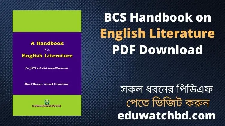 BCS Handbook on English Literature Book PDF